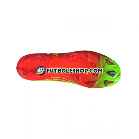 Botas de Fútbol Adidas Predator EDGE.1 L AG Game Data Rojo Verde