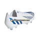 Botas de Fútbol Adidas Predator EDGE.1 L FG Diamond Edge Azul Blanco