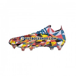 Botas de Fútbol Adidas Predator EDGE.1 L FG Geometric Azul Amarillo