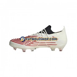 Botas de Fútbol Adidas Predator EDGE.1 L FG Showdown Rojo Oro Blanco