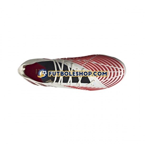 Botas de Fútbol Adidas Predator EDGE.1 L FG Showdown Rojo Oro Blanco