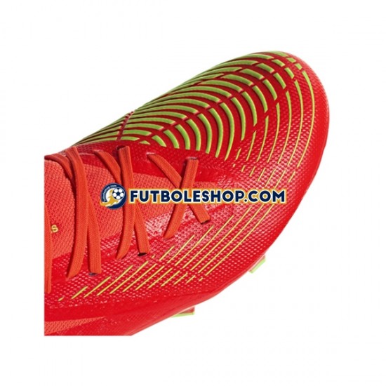 Botas de Fútbol Adidas Predator EDGE.3 FG Game Data Rojo Verde