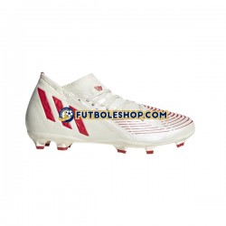 Botas de Fútbol Adidas Predator EDGE.3 FG Showdown Rojo Oro Blanco