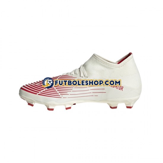 Botas de Fútbol Adidas Predator EDGE.3 FG Showdown Rojo Oro Blanco