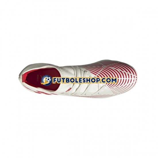 Botas de Fútbol Adidas Predator EDGE.3 FG Showdown Rojo Oro Blanco