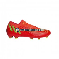 Botas de Fútbol Adidas Predator EDGE.3 L FG Game Data Rojo Verde