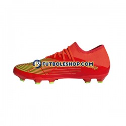 Botas de Fútbol Adidas Predator EDGE.3 L FG Game Data Rojo Verde