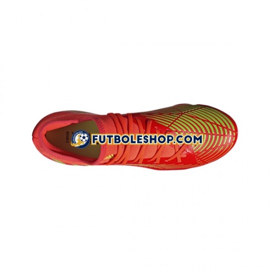 Botas de Fútbol Adidas Predator EDGE.3 L FG Game Data Rojo Verde