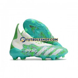 Botas de Fútbol Adidas Predator FREAK FG Blanco Verde