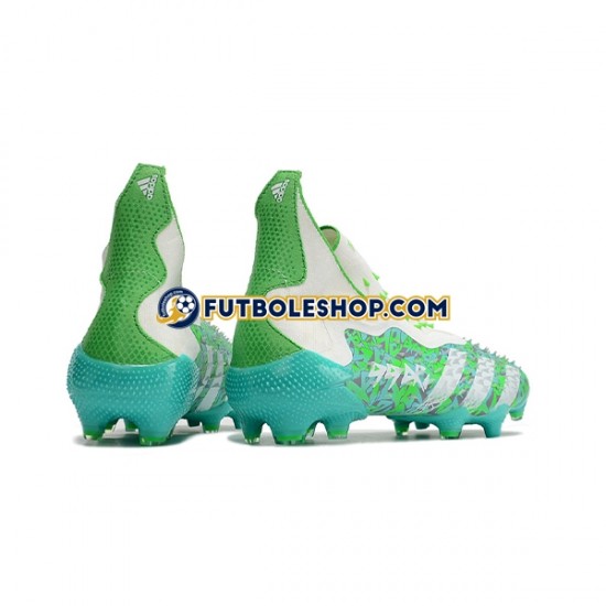 Botas de Fútbol Adidas Predator FREAK FG Blanco Verde