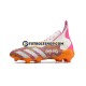 Botas de Fútbol Adidas Predator FREAK FG Púrpura Naranja Blanco