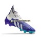 Botas de Fútbol Adidas Predator FREAK FG Púrpura Blanco