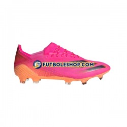 Botas de Fútbol Adidas X GHOSTED.1 FG Superspectral Naranja Rosa Negro