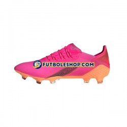 Botas de Fútbol Adidas X GHOSTED.1 FG Superspectral Naranja Rosa Negro