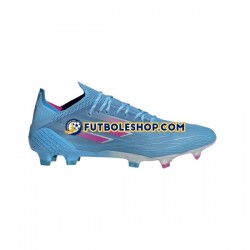 Botas de Fútbol Adidas X SPEEDFLOW.1 FG Sapphire Edge Rosa Azul Blanco