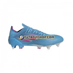 Botas de Fútbol Adidas X SPEEDFLOW.1 SG Sapphire Edge Rosa Azul Blanco