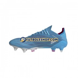 Botas de Fútbol Adidas X SPEEDFLOW.1 SG Sapphire Edge Rosa Azul Blanco