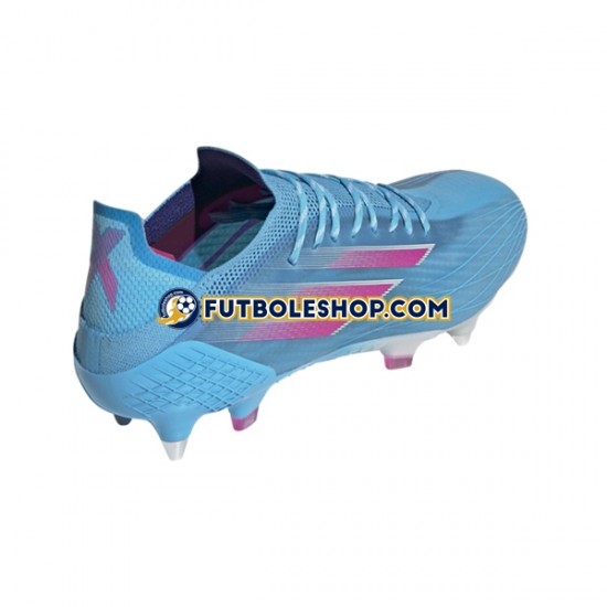 Botas de Fútbol Adidas X SPEEDFLOW.1 SG Sapphire Edge Rosa Azul Blanco