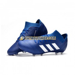 Botas de Fútbol Adidas Nemeziz8.1 FG Azul Blanco