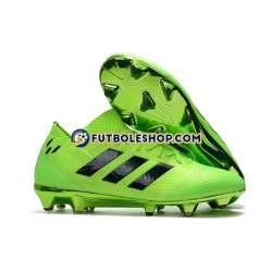 Botas de Fútbol Adidas Nemeziz8.1 FG Verde Negro