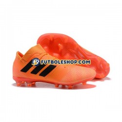 Botas de Fútbol Adidas Nemeziz8.1 FG Naranja Negro