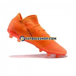 Botas de Fútbol Adidas Nemeziz8.1 FG Naranja Negro