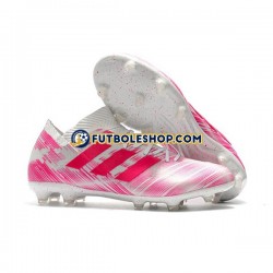 Botas de Fútbol Adidas Nemeziz8.1 FG Rosa Blanco