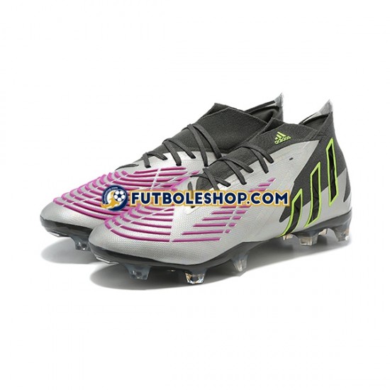 Botas de Fútbol Adidas Predator Edge Geometric.1 FG Púrpura Blanco