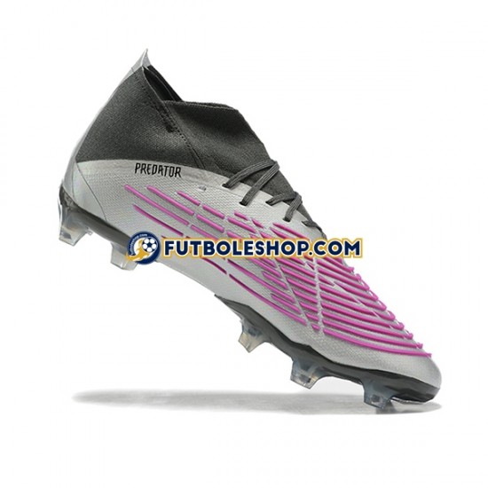 Botas de Fútbol Adidas Predator Edge Geometric.1 FG Púrpura Blanco