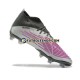 Botas de Fútbol Adidas Predator Edge Geometric.1 FG Púrpura Blanco