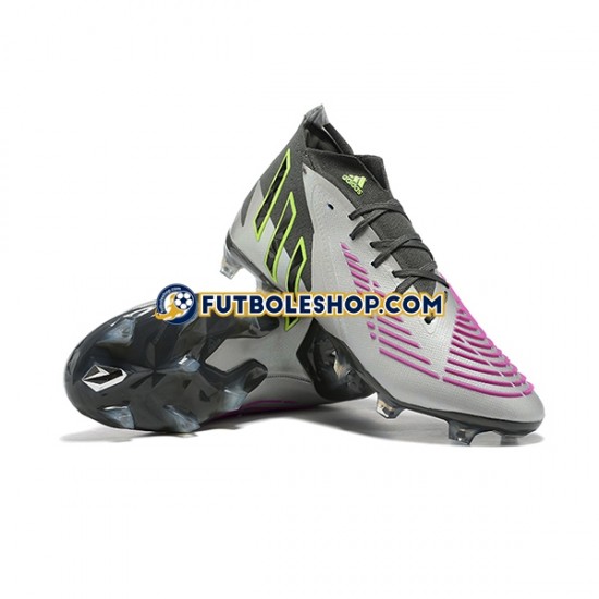 Botas de Fútbol Adidas Predator Edge Geometric.1 FG Púrpura Blanco