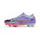 Botas de Fútbol Nike Air Zoom Mercurial IX Elite FG Púrpura Rojo Azul