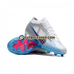 Botas de Fútbol Nike Air Zoom Mercurial Superfly IX Elite AG Azul Blanco
