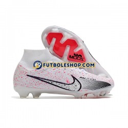 Botas de Fútbol Nike Air Zoom Mercurial Superfly IX Elite FG Rojo Blanco Negro