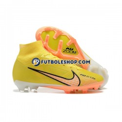 Botas de Fútbol Nike Air Zoom Mercurial Superfly IX Elite FG Naranja Amarillo