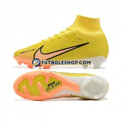 Botas de Fútbol Nike Air Zoom Mercurial Superfly IX Elite FG Naranja Amarillo