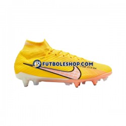 Botas de Fútbol Nike Air Zoom Mercurial Superfly IX Elite SG Pro AC Lucent Rosa Amarillo