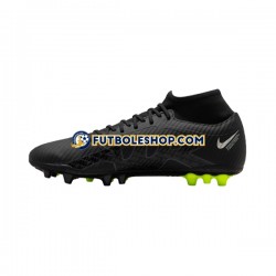 Botas de Fútbol Nike Air Zoom Mercurial Superfly IX Shadow Academy AG Gris Negro