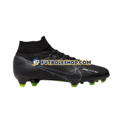 Botas de Fútbol Nike Air Zoom Mercurial Superfly IX Shadow Pro FG Gris Negro