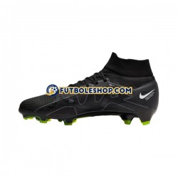 Botas de Fútbol Nike Air Zoom Mercurial Superfly IX Shadow Pro FG Gris Negro