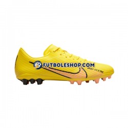 Botas de Fútbol Nike Air Zoom Mercurial Vapor XV Academy AG Lucent Rosa Amarillo