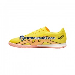 Botas de Fútbol Nike Air Zoom Mercurial Vapor XV Academy IC Halle Lucent Rosa Amarillo