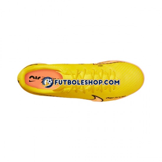 Botas de Fútbol Nike Air Zoom Mercurial Vapor XV Academy IC Halle Lucent Rosa Amarillo