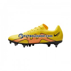 Botas de Fútbol Nike Air Zoom Mercurial Vapor XV Academy SG Pro AC Lucent Rosa Amarillo