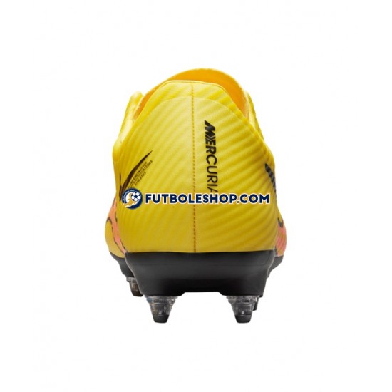 Botas de Fútbol Nike Air Zoom Mercurial Vapor XV Academy SG Pro AC Lucent Rosa Amarillo