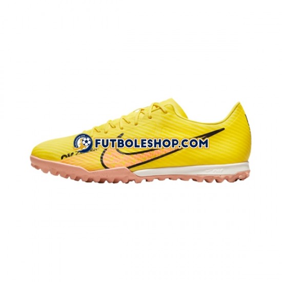 Botas de Fútbol Nike Air Zoom Mercurial Vapor XV Academy TF Lucent Rosa Amarillo