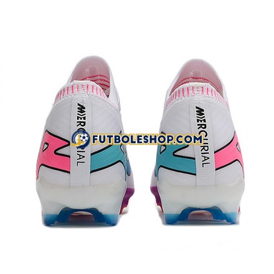 Botas de Fútbol Nike Air Zoom Mercurial Vapor XV Elite AG Púrpura Rosa Blanco