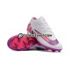 Botas de Fútbol Nike Air Zoom Mercurial Vapor XV Elite AG Púrpura Rosa Blanco