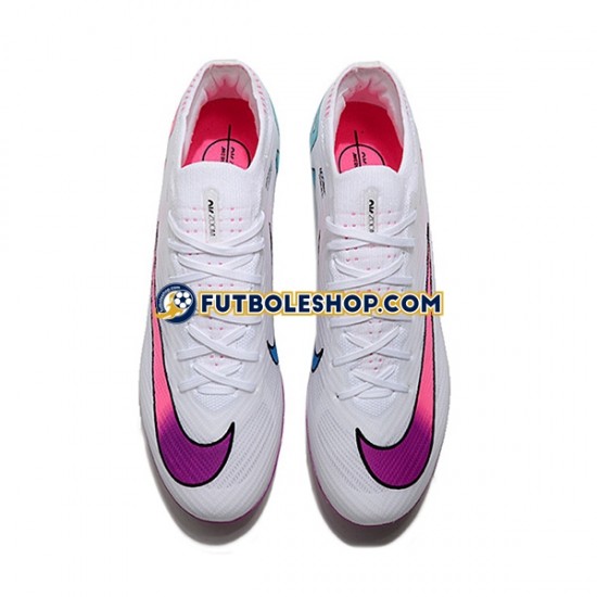 Botas de Fútbol Nike Air Zoom Mercurial Vapor XV Elite AG Púrpura Rosa Blanco