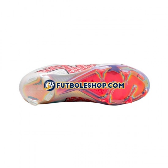 Botas de Fútbol Nike Air Zoom Mercurial Vapor XV Elite FG Rojo Blanco